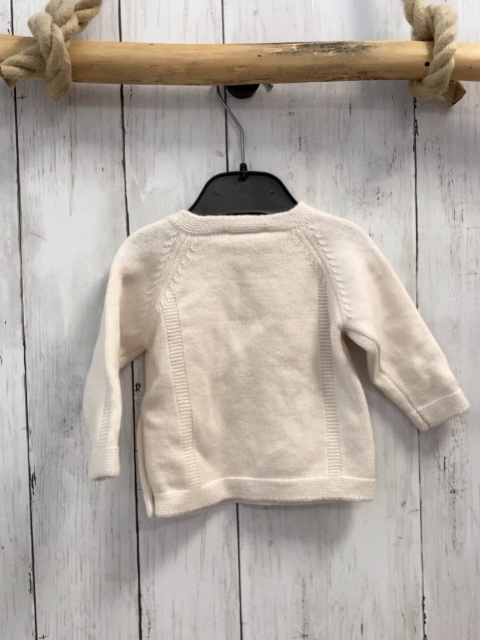 Jacadi Pullover Gr. 62  beige Herz