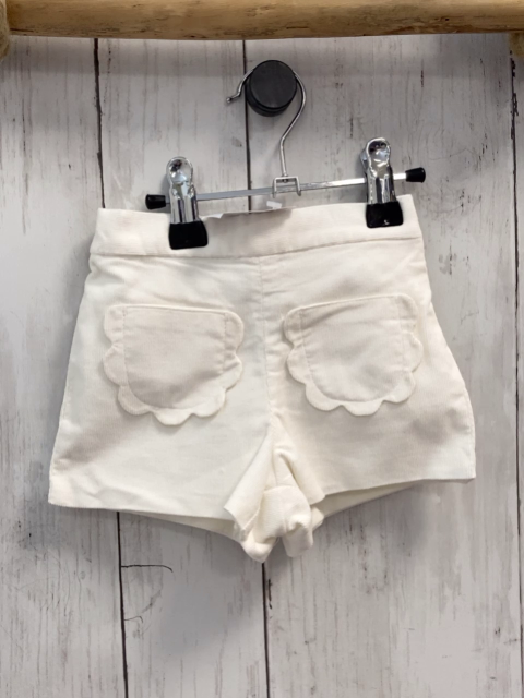 Jacadi Shorts Gr. 68  weiß Feinkord