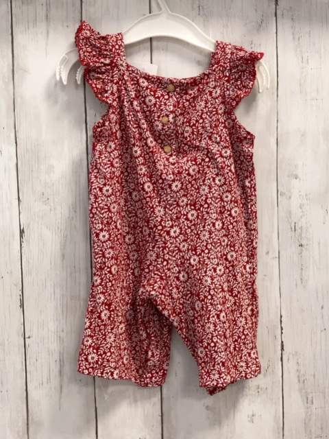 sergent major Jumpsuit Gr. 56  rot weiße Blumen
