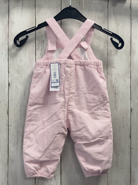 neu Jacadi  Latzhose  Gr. 68  rosa Rippen gefüttert  NP 45 € 