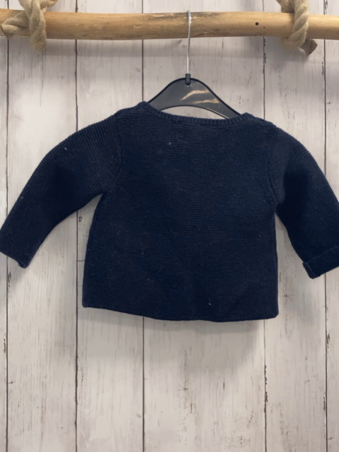 Jacadi  Strickjacke  Gr. 68  blau 