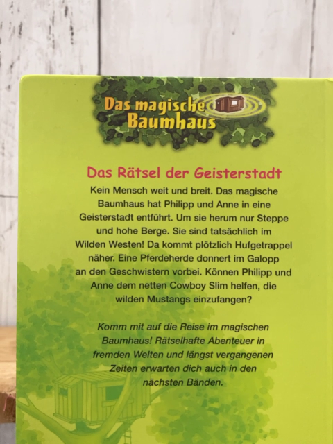 Magisches Baumhaus  Buch  Das Rätsel der Geisterstadt 