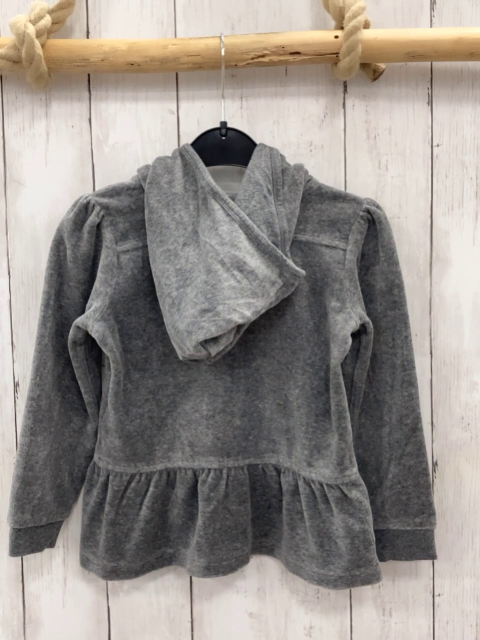 Creamie  Nickyjacke  Gr. 104  grau Kapuze silber Steine 