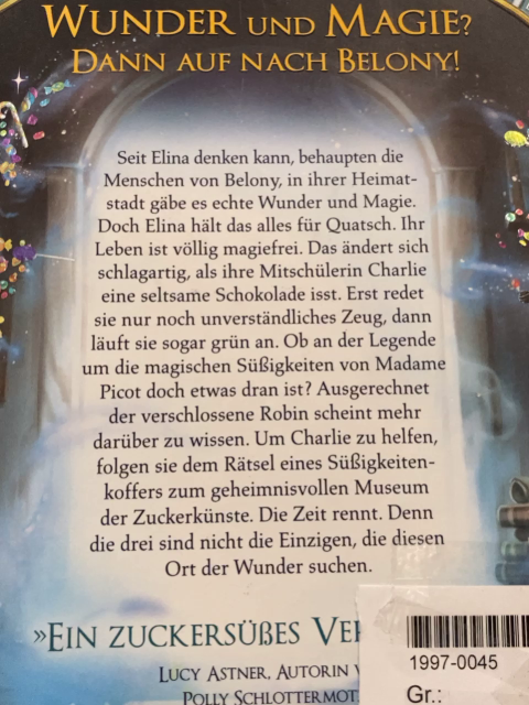  Buch Zucker Meister der magische Pakt