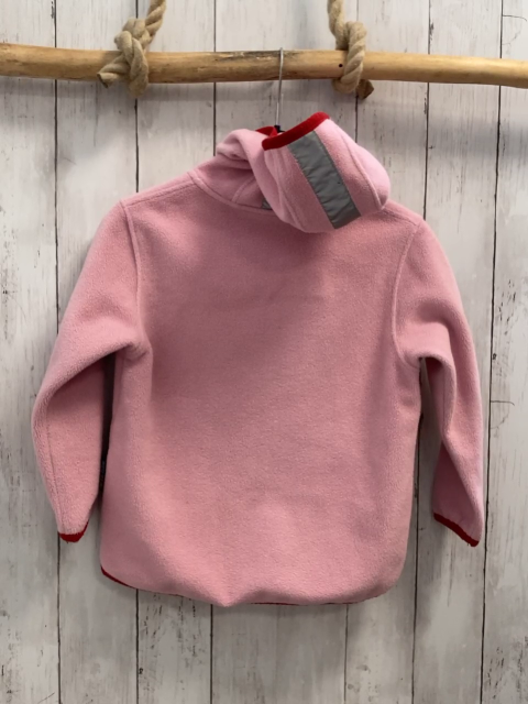 Killtec  Fleecejcke  Gr. 116  rosa roter Bund + Elch
