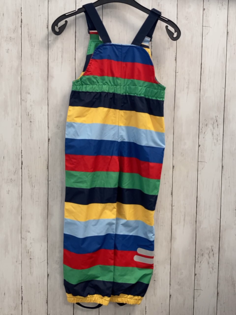   Regenhose  Gr. 122  rot grün blau hellblau gelbe Streifen 