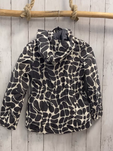 Ticket to Heaven  Jacke  Gr. 122  weiß grauer leoprint 