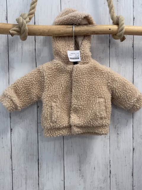 Pré Natal  Teddyjacke  Gr. 56  beige Kapuze 