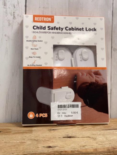 Redtron  Babyschutz  Schubladensicherung Safety Cabinet Lock 