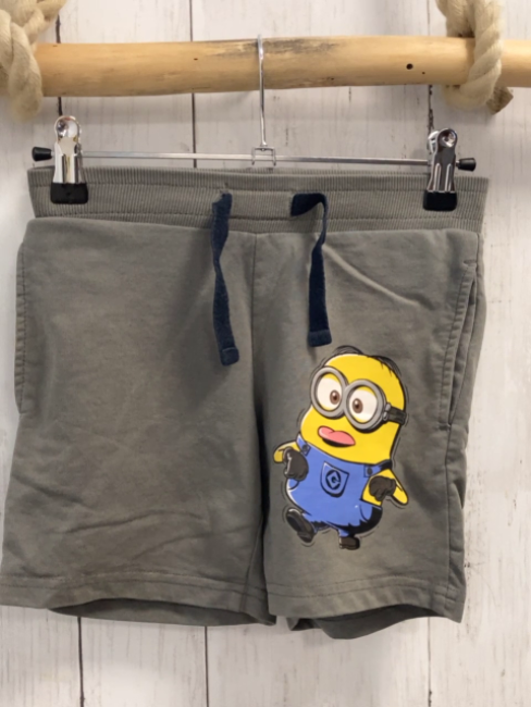   Shorts  Gr. 122  grau Minions 