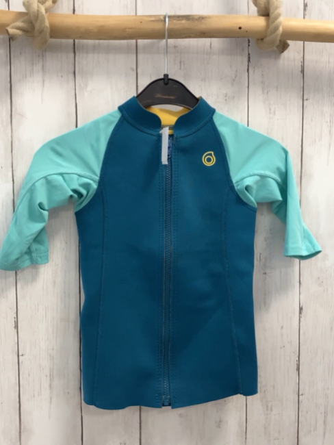 Decathlon  Neoprenjacke  Gr. 110  petrol mint 