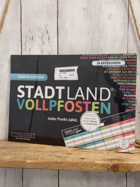 neu Kreativblock  Stadt Land Vollpfosten 