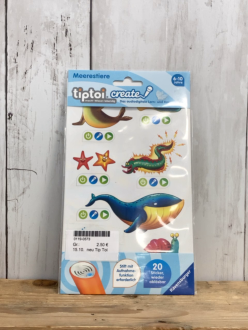 neu Tip Toi   Kreativspielzeug  Create Meerestiere 