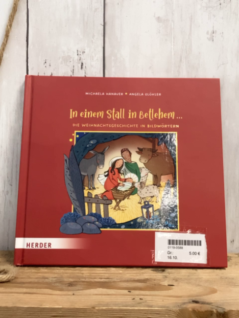   Buch In einem Stall in Betlehem 