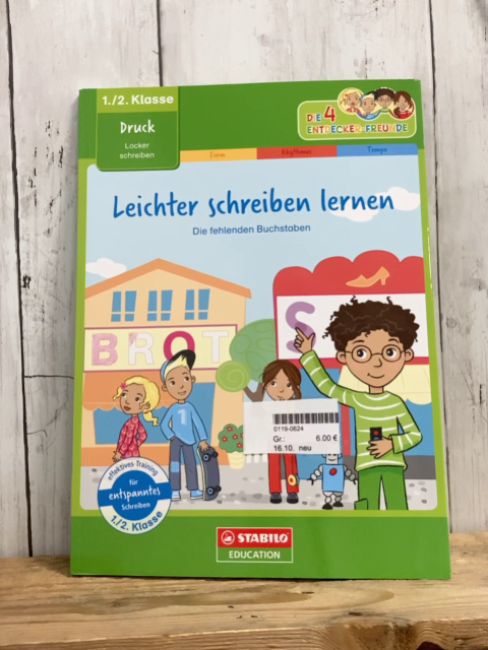 neu Kreativheft  Leichter schreiben lernen Die fehlenden Buchstaben 