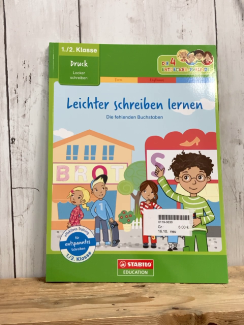neu Kreativheft  Leichter schreiben lernen Die fehlenden Buchstaben