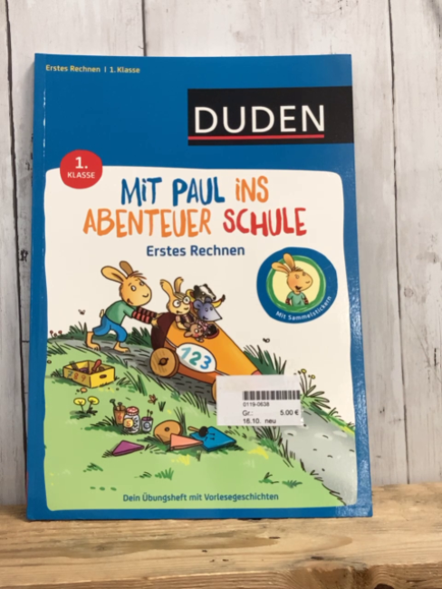 neu Kreativheft  Mit Paul ins Abenteuer Schule Erstes Rechnen 