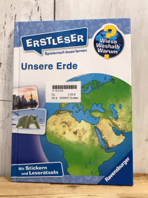WWW? Erstleser  Buch Unsere Erde 