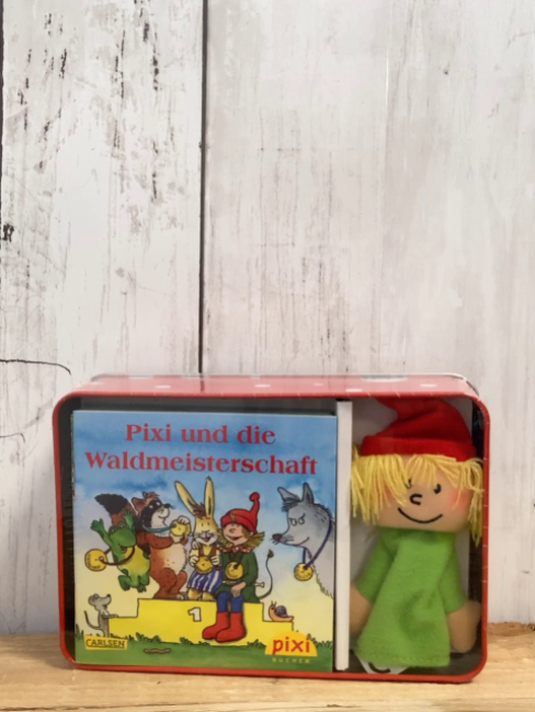 neu  Pixidose  8 Pixihefte + Fingerpuppe 