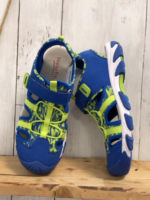 Superfit  Schuhe  Gr. 35  blau hellgrün 