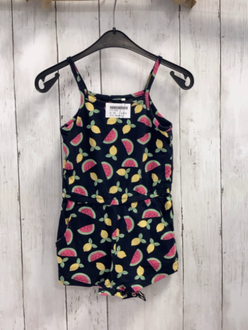 Name it  Playsuit  Gr. 92  schwarz Melonen Zitronen 