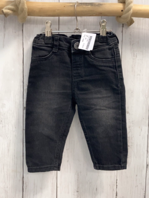 H&M  Hose  Gr. 68  grau Jeans  Bund verstellbar 