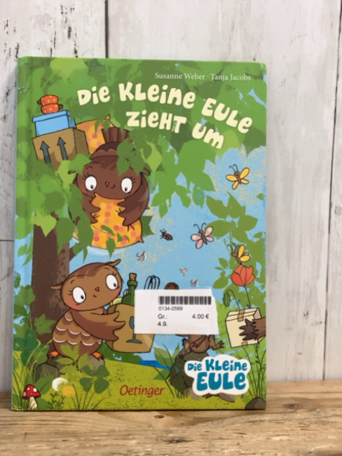  Buch Die kleine Eule zieht um 