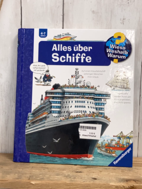 Wieso?Weshalb?Warum? Pappbuch Alles über Schiffe 