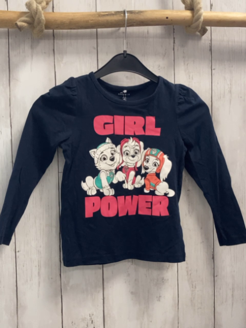name it Langarmshirt Gr. 98  blau Paw Patrol