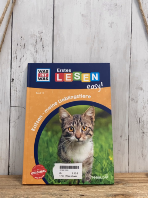 Was ist was Leselernbuch Katzen- meine Lieblingstiere