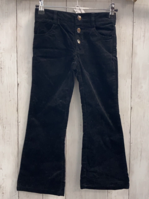 Benetton  Hose  Gr. 122  schwarz Samt 