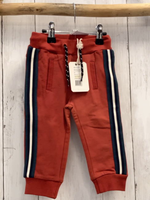 neu Pebble Stone  Jogginghose  Gr. 68  rost + grau schwraz weiße Streifen NP 14,99 € red auf 7,50 € 
