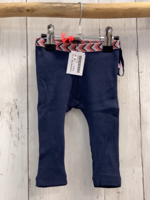 neu Babyface  Leggings  Gr. 62  blau Rippen bunter zackenstreifenbund NP 11.95 € red aif 6 € 