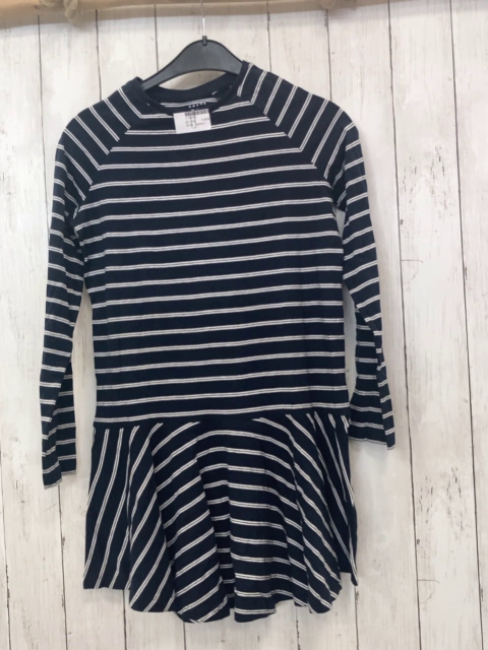 name it Kleid Gr. 152  blau weiße Streifen