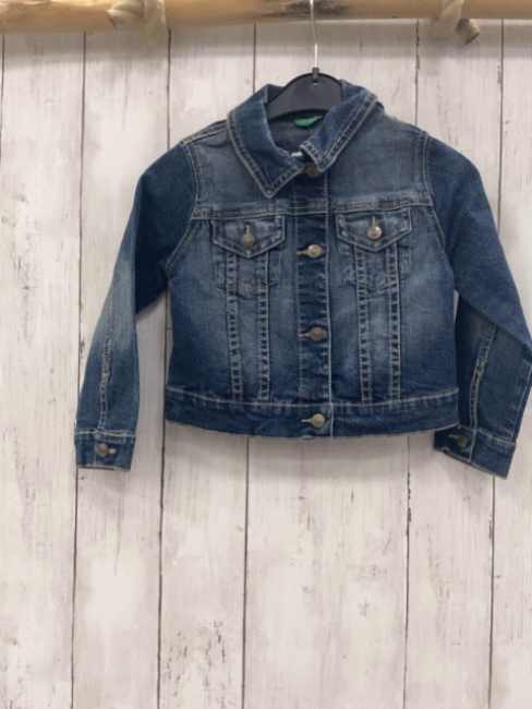 Benetton  Jeansjacke  Gr. 92  blau 