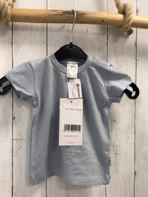 neu Babauba  T-Shirt  Gr. 80  hellgrau NP 14 € 