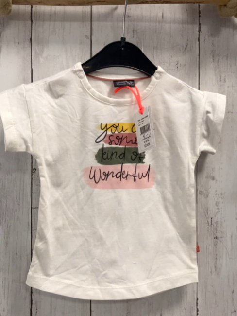 neu Babyface  T-Shirt  Gr. 74  weiß bunte Balken mit Schrift NP 15,95 € reduziert auf 8 € 