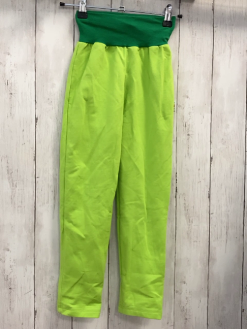 Babauba  Jogginghose  Gr. 116  hellgrün grüner Bund 