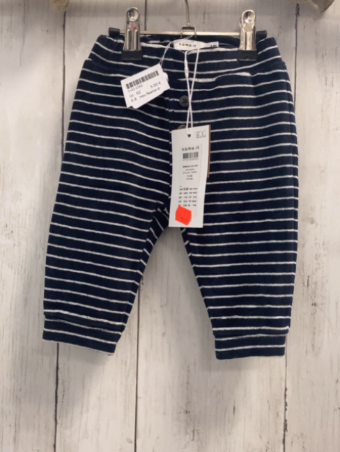 neu Name it  Jogginghose  Gr. 62  schwarz hellgraue Streifen Nicky NP 19,99€ reduziert auf 10 € 