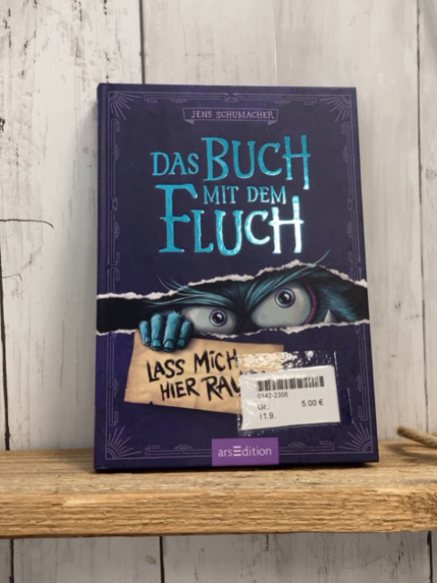   Buch Das Buch mit dem Fluch: Lass mich hier raus!