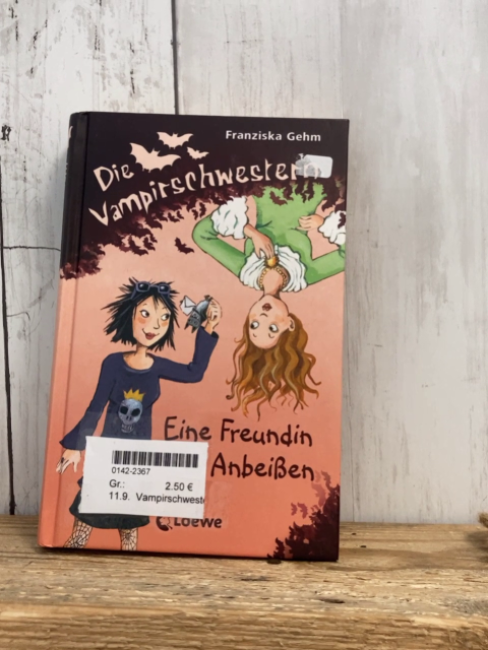Vampirschwestern  Buch Eine Freundin zum Anbeißen 