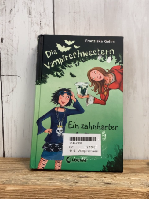 Vampirschwestern  Buch Ein zahnharter Auftrag