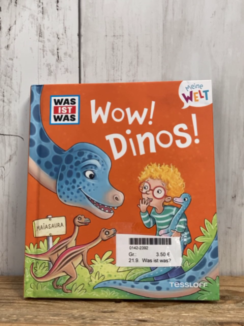 Was ist was?  Pappbuch Wow Dinos! 