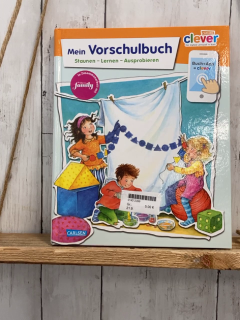   Pappbuch mein Vorschulbuch 