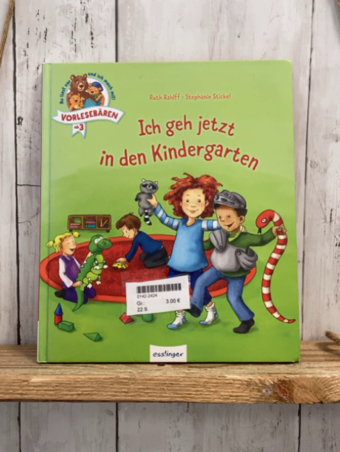   Buch Ich geh jetzt in den Kindergarten 