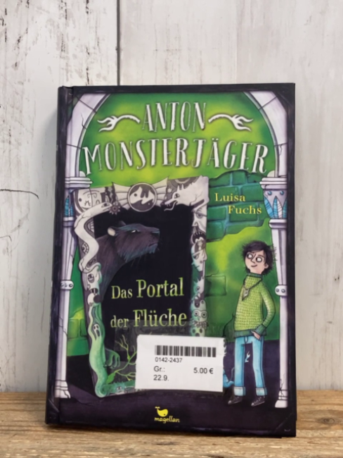   Buch Anton Monsterjäger Das Portal der Flüche 