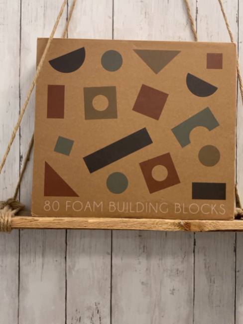  Kreativspielzeug 80 Foam Building Blocks 