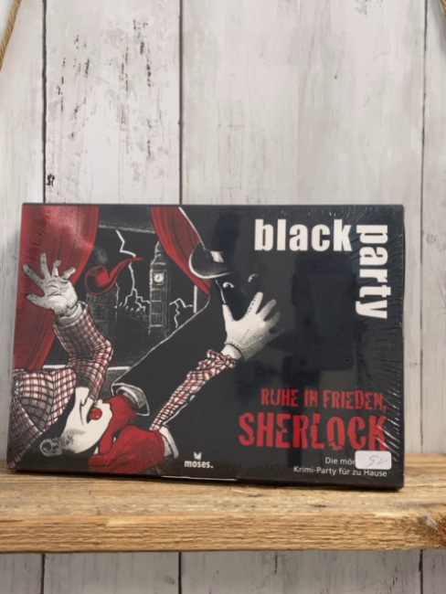 neu Spiel Black party Ruhe in Frieden Sherlock