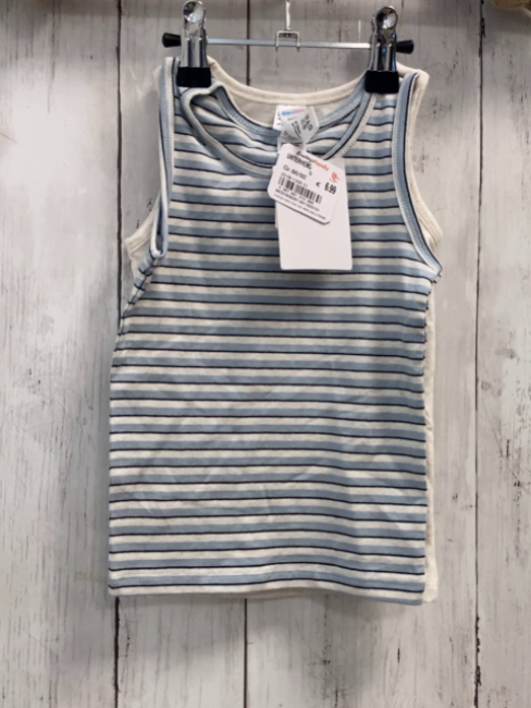 neu 2 Paar U-Hemden Gr. 86  beige Bär + hellblau weiß schwarz Streifen