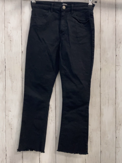H&M Hose Gr. 152  schwarz Jeans Bund verstellbar